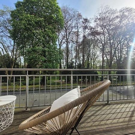 Mit Blick In Den Emsseepark Warendorf Kültér fotó